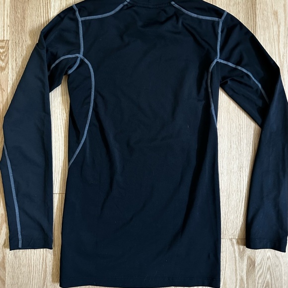 Nike Pro Unisex Long Sleeve Black Dri Fit Kids Shirt  - Size XL (NWOT) - Picture 4 of 11